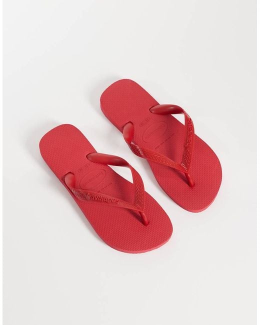 Havaianas Red Classic Flip Flops