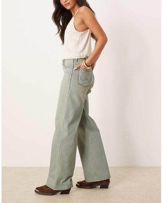 Wrangler Gray Loose Straight Fit Jeans