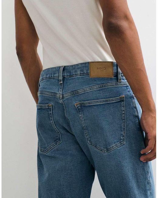 Mango Blue Slim Jean for men