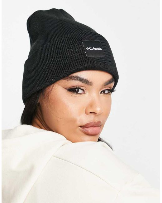 Columbia Black City Trek Heavyweight Beanie