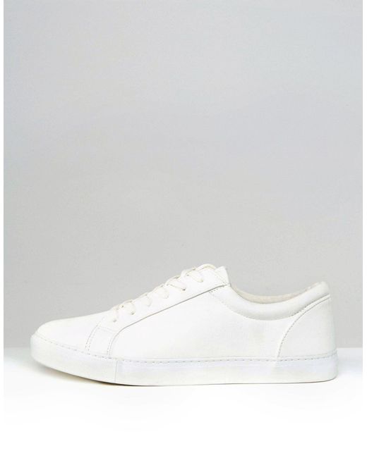 asos white trainers