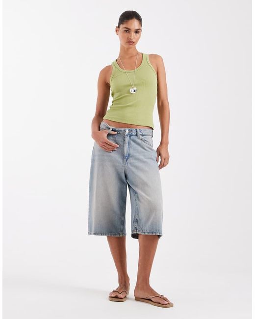 JJXX Blue Kyoto baggy Denim Jorts