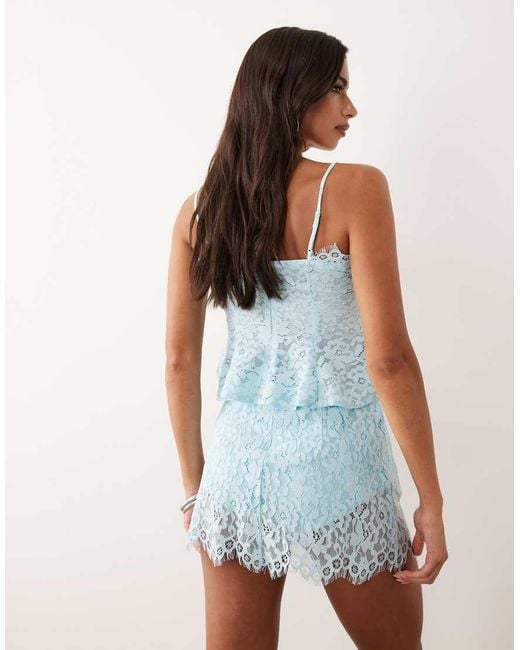 AFRM Blue Priesley Lace Built