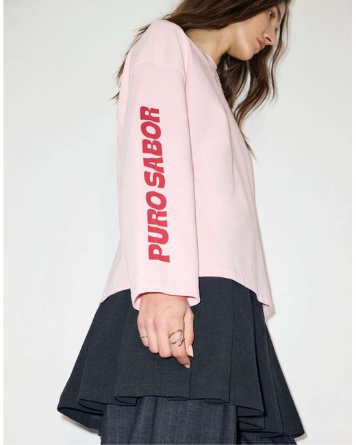 Pull&Bear Pink – shirt