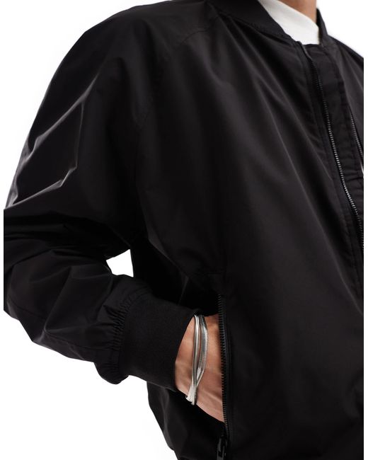 Bomber en nylon Bershka pour homme en coloris Bleu Lyst