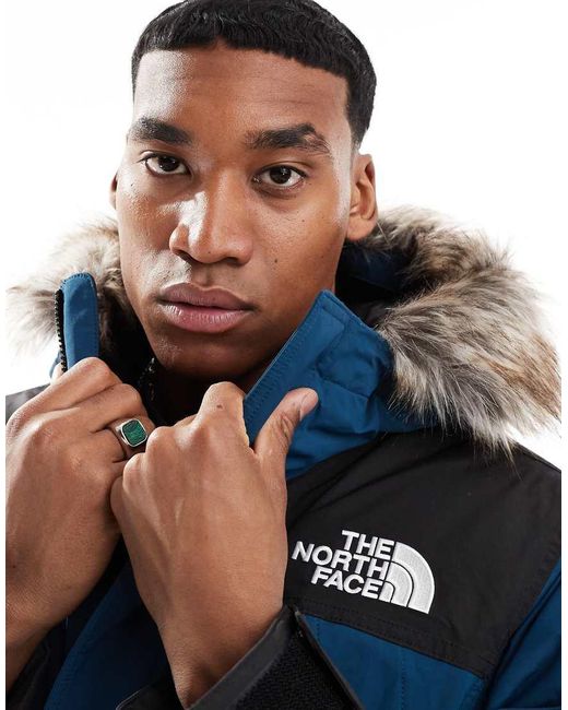 The North Face Blue Mcmurdo Parka Jacket for men