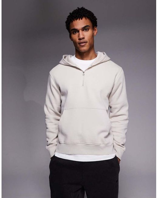 ADPT Gray Oversized Hoodie for men