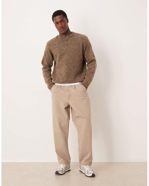 ASOS – strickpullover in Brown für Herren