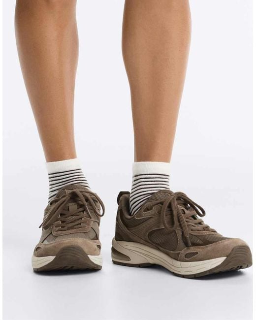 Oysho White 5 Pairs Of Cotton Blend Quarter Socks