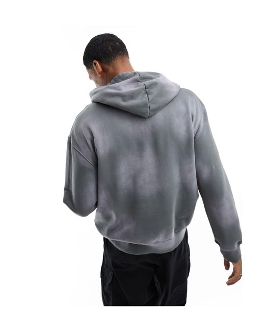 ASOS – schweres oversize-sweatshirt in Black für Herren