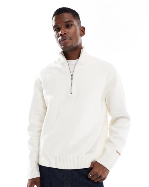Jack & Jones – dicker oversize-pullover in White für Herren