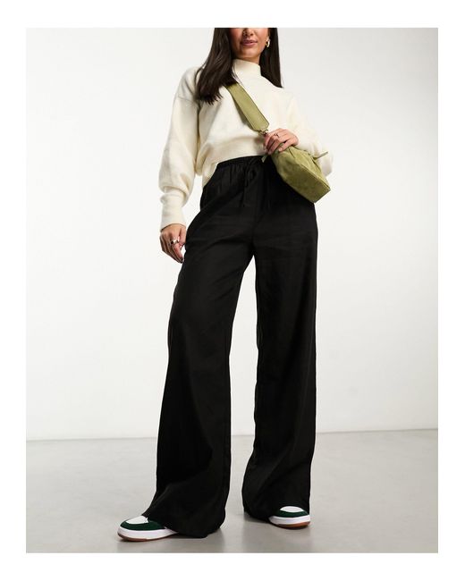 Pantalones s holgados Cotton On de color Black
