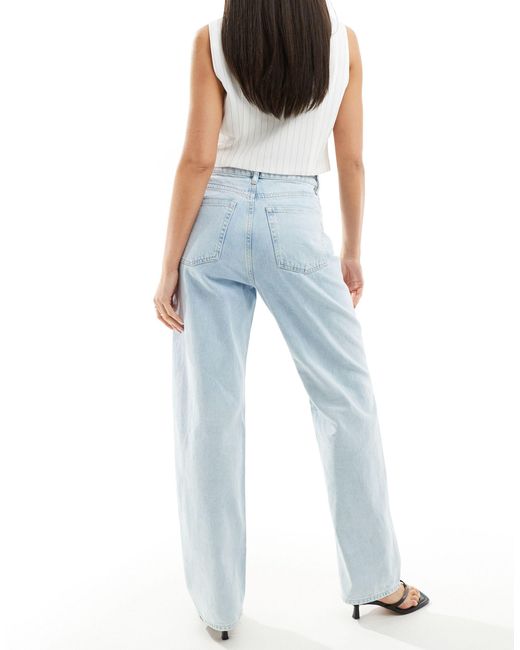 & Other Stories Blue Relaxed Fit Tapered Jeans