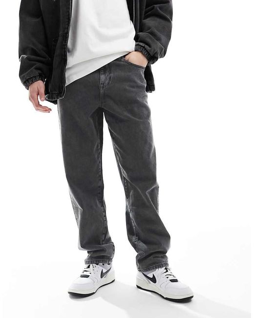 ASOS Black baggy Jeans for men