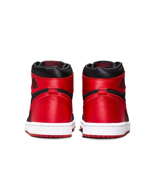 Nike Red Air Jordan 1 Retro High Sneakers