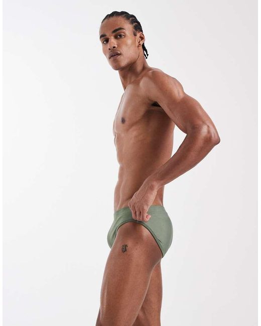 ASOS White Swim Briefs for men