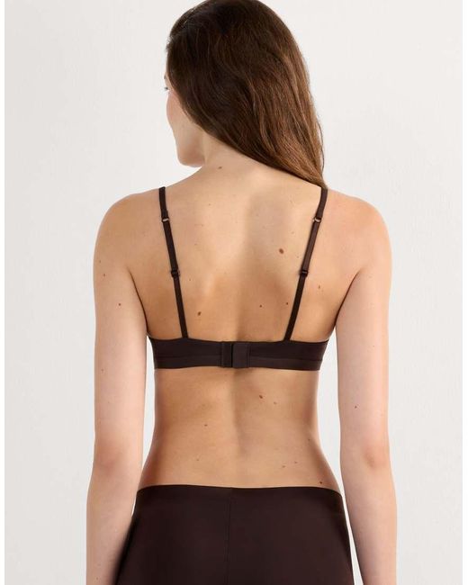 Intimissimi Black Tiziana Microfibre Triangle Bra