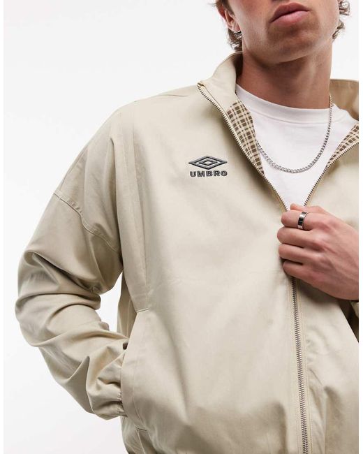 Umbro Gray Harrington Jacket for men