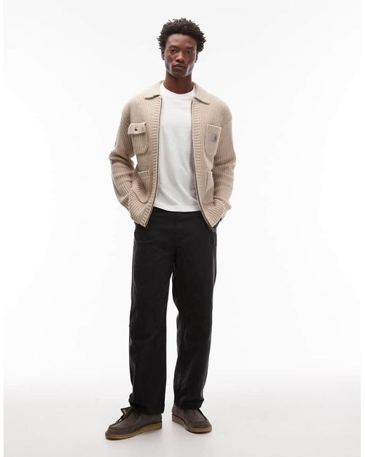 Carhartt Natural Chore Knitted Jacket for men