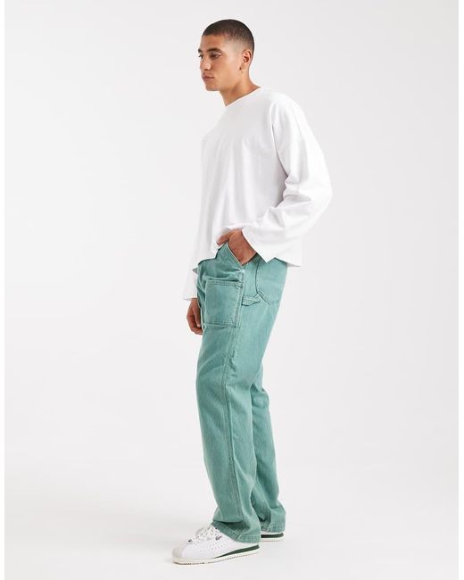 Lee Jeans Green X Crayola Loose Straight Carpenter Trouser Co-Ord for men