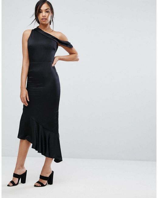 lavish alice satin dress