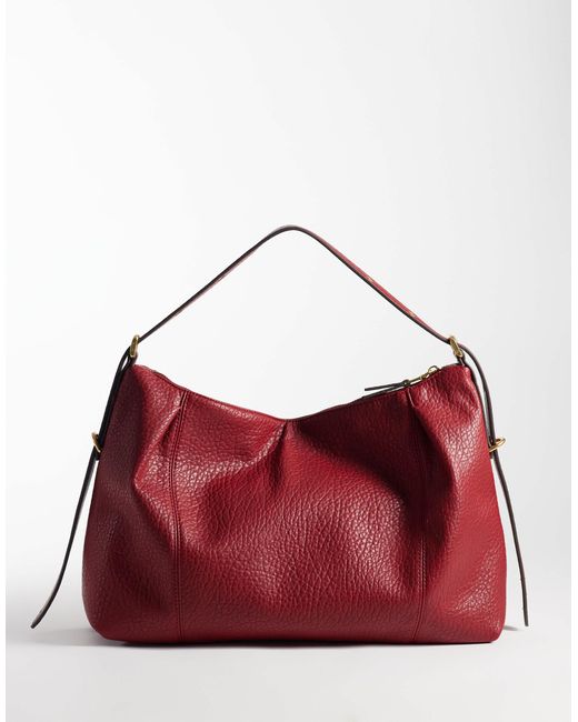 Mango Red Lässige schultertasche