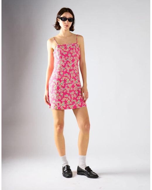 Glamorous Pink Cami Mini Dress