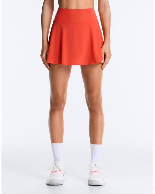 Oysho Red Compressive Skirt