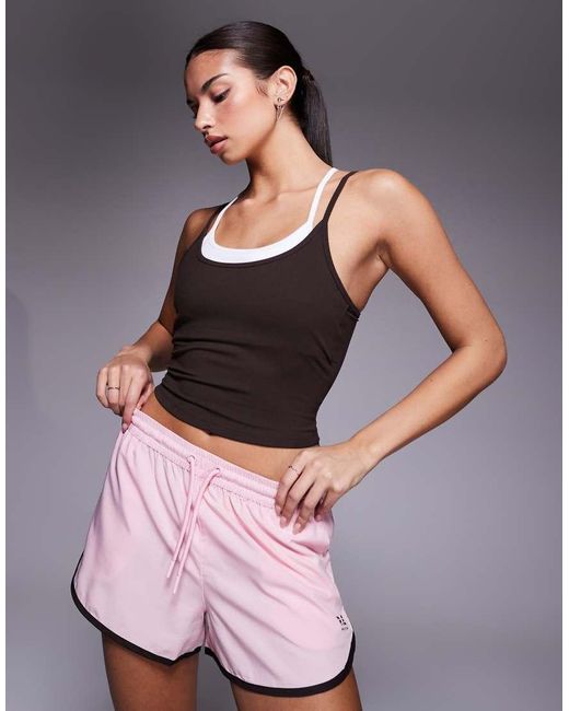 P.E Nation Purple Academy Shorts