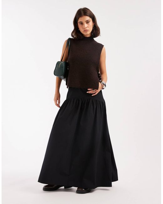 ASOS Black – maxirock
