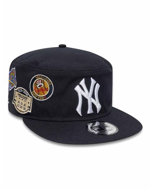 KTZ Blue Ny Yankees Adjustable Pillbox Cap