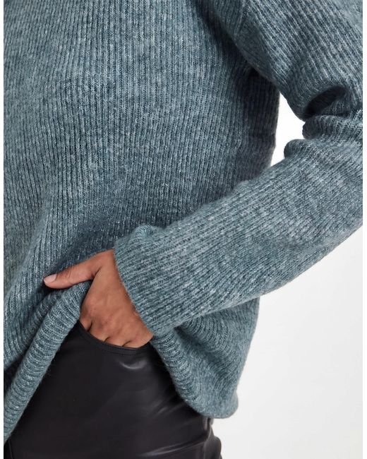 ONLY Blue Round Neck Jumper