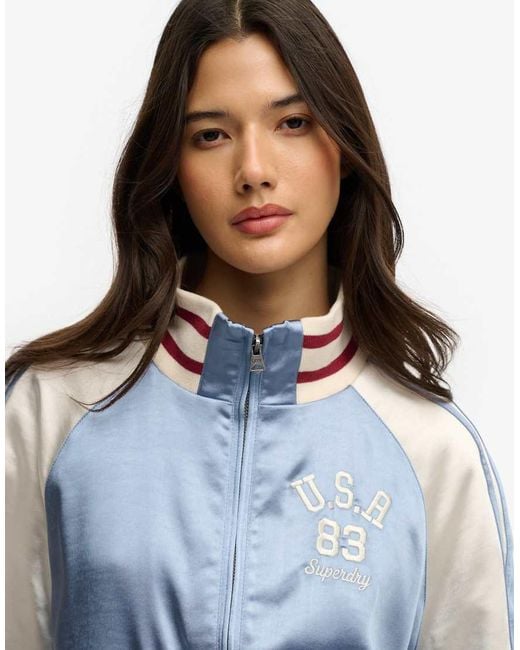 Superdry Blue Suika Track Jacket