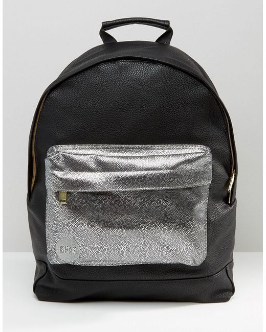 Mi-Pac Gray – exklusiver rucksack mit kontrastierender tasche