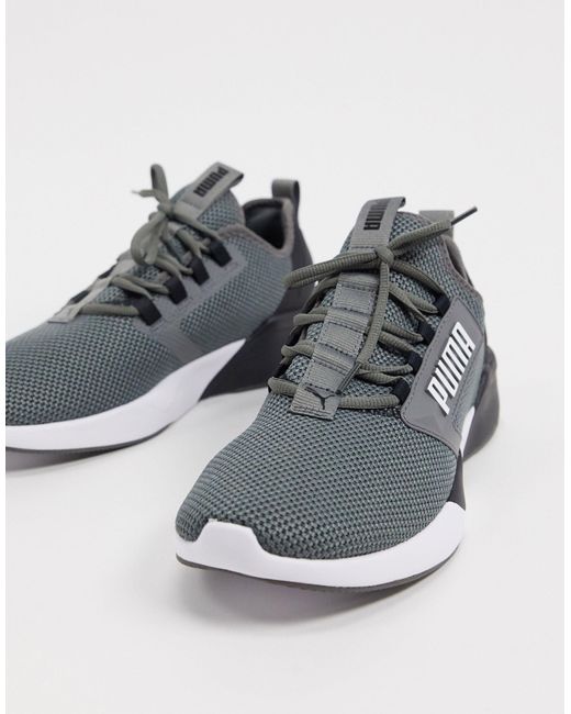 PUMA Retaliate Competition Running Shoes in Black for Men | Lyst Canada