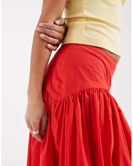 ASOS Asos Design Petite in het Red