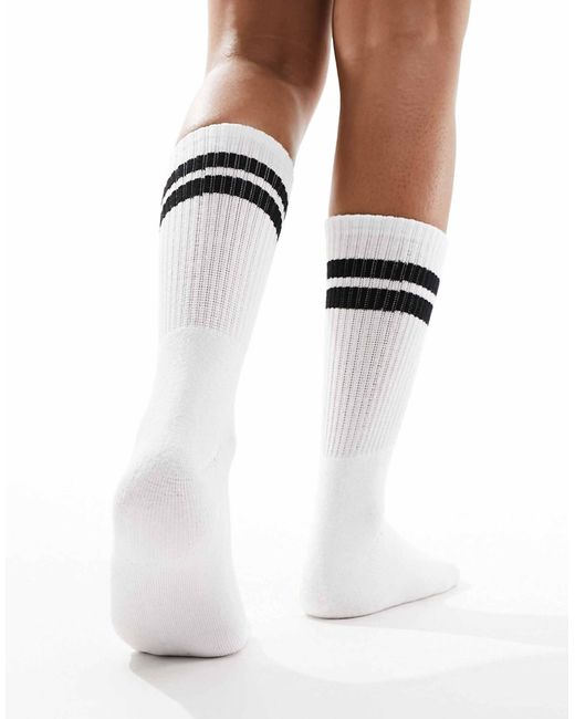 Vero Moda White Sport Socks