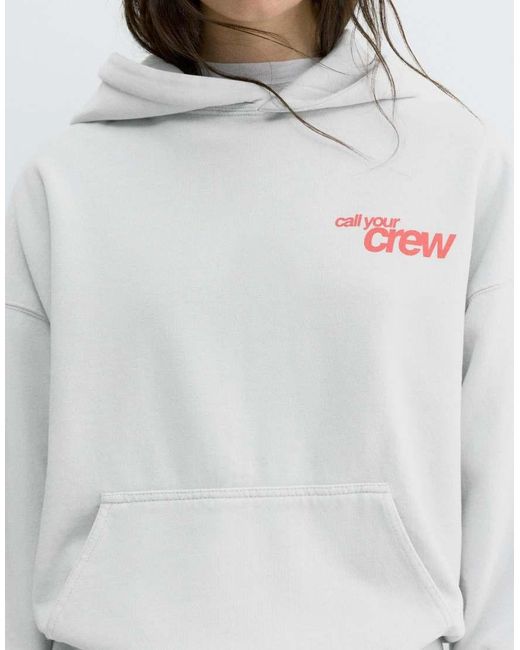 Crew Studios di Pull&Bear in White