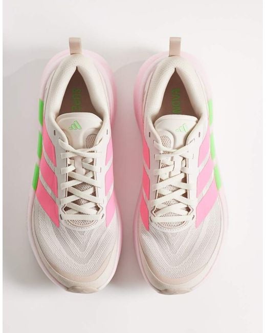Adidas Originals Pink Adidas Running Supernova Glide Trainers