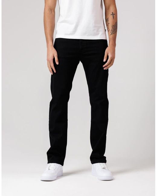 French Connection White Cotton Straight Leg Stretch Denim Jeans for men