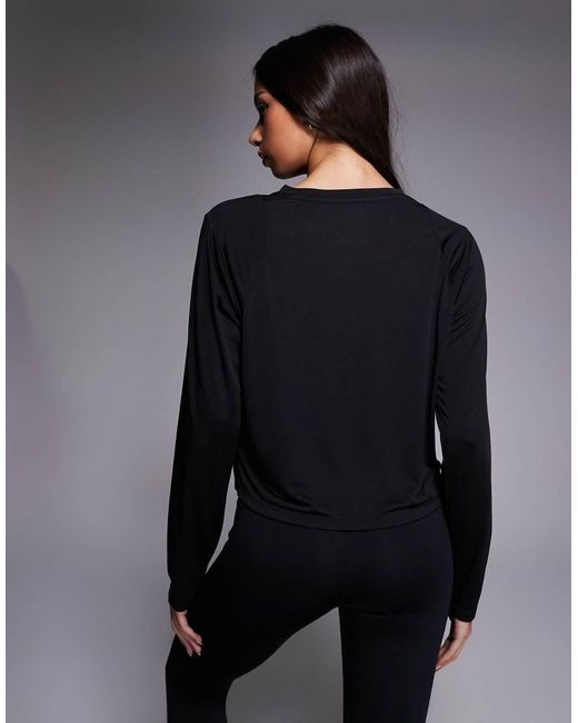 New Balance Black Infinity Propel Long Sleeve Top