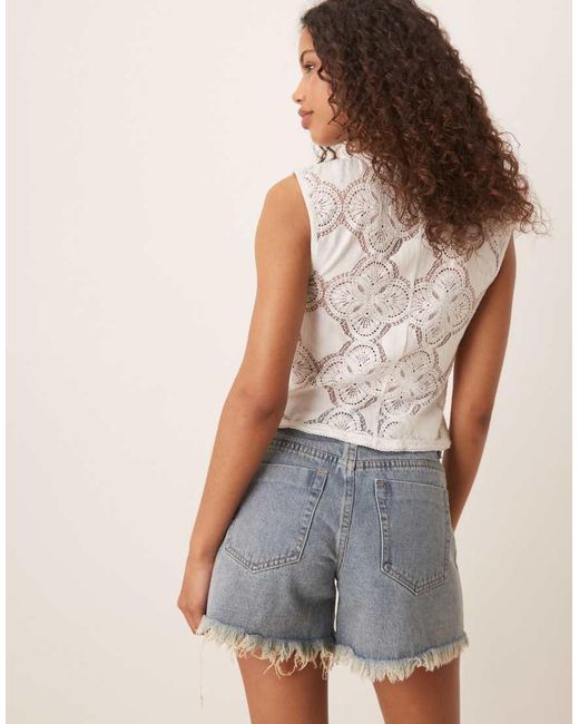 Glamorous Blue Denim Shorts
