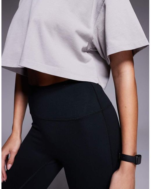4505 Gray Icon Heavyweight Cotton Cropped T-shirt With Quick Dry Finish