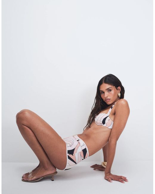 Cin Cin Brown Ariel Underwired Bikini Top
