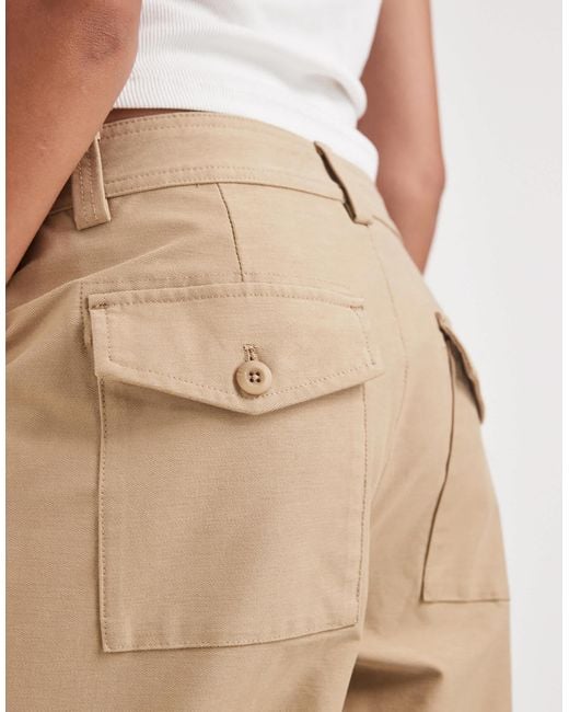 ONLY Natural Barrel Trousers