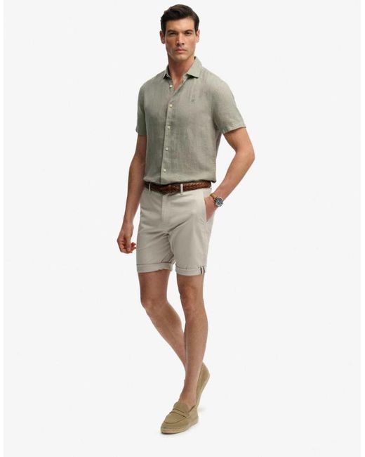 Superdry Natural Premium Regular Chino Shorts for men