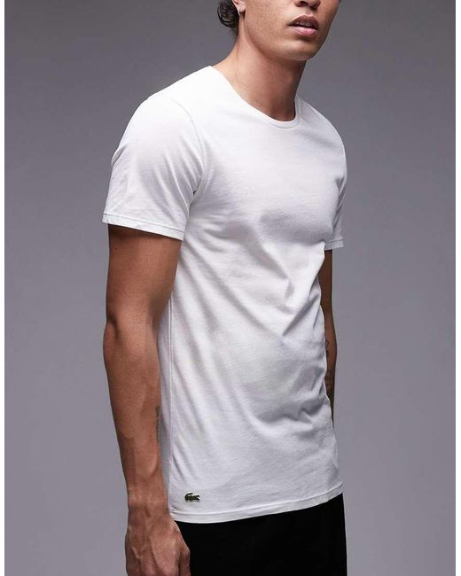 Pack De 3 Camisetas De Varios Colores De Lacoste de hombre de color Blue