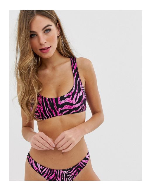 pink bikini asos