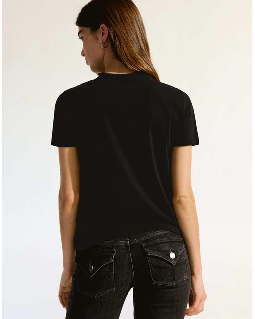 Bershka Black Pack Of 2 Short Sleeve T-shirts