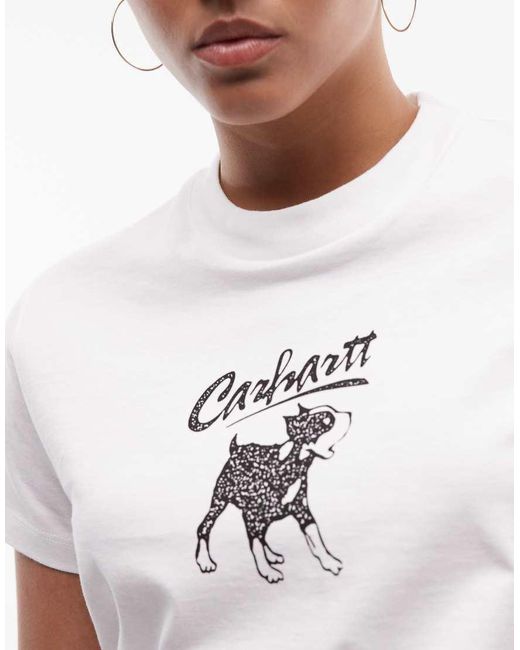 Carhartt White Pup Graphic T-shirt